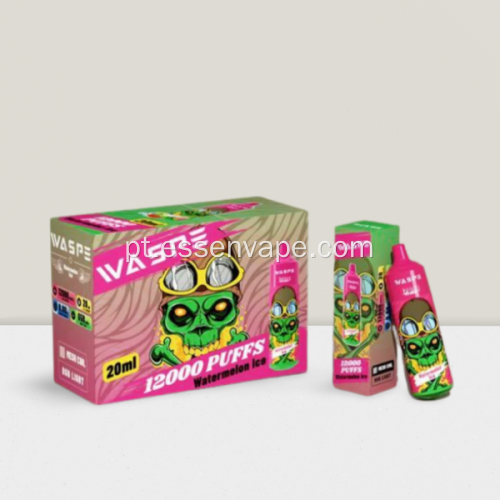 Preço por atacado Vape Waspe 12000puffs Suécia